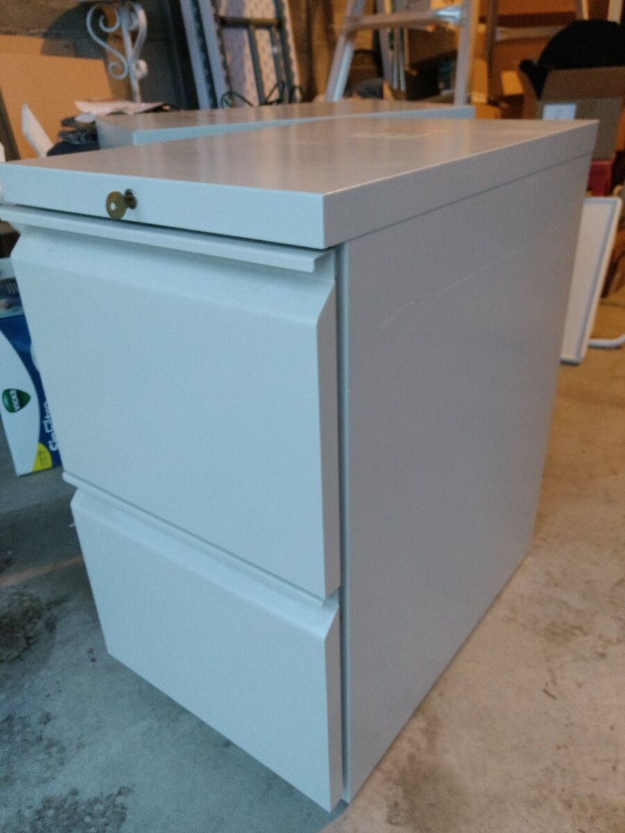 Locking Two Drawer HON Brand File Cabinets