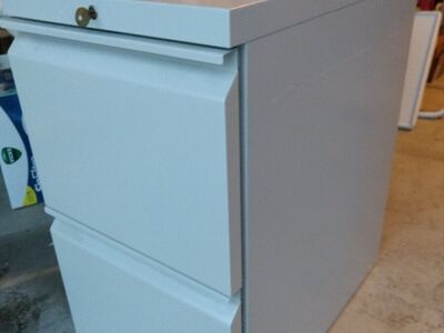 Locking Two Drawer HON Brand File Cabinets