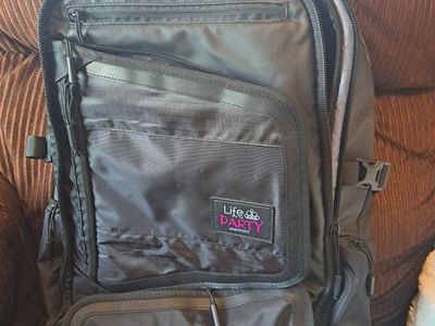 Brand new black Origaudio backpack