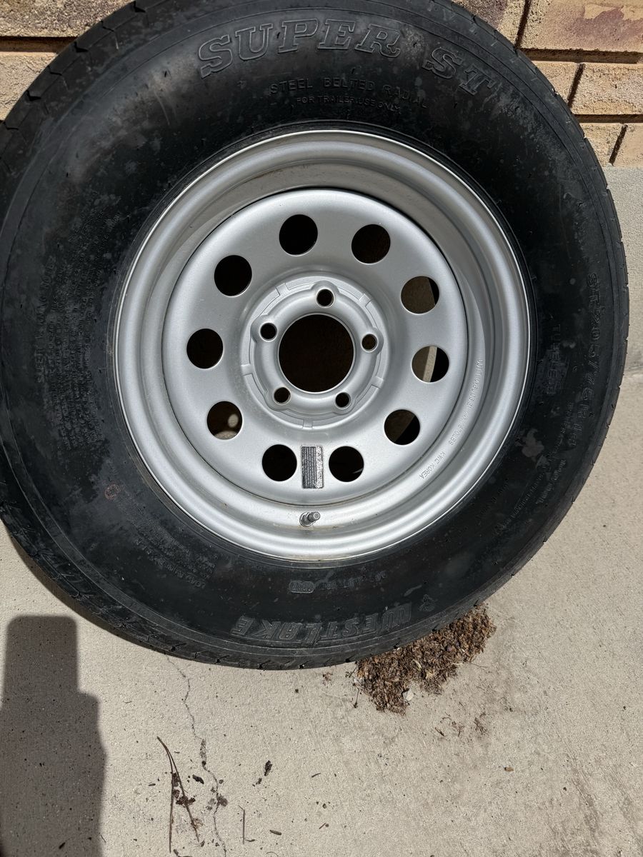 205 75 14 spare tire and wheel trailer