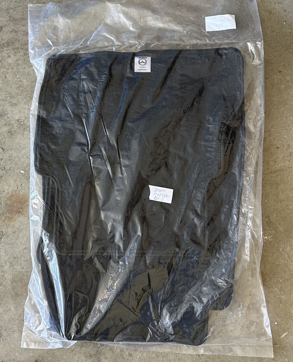 Complete brand new genuine floor mats for 2024 Mazda CX-5