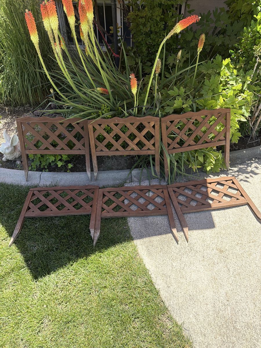 Decorative (6) lattice panels