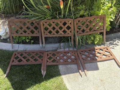Decorative (6) lattice panels