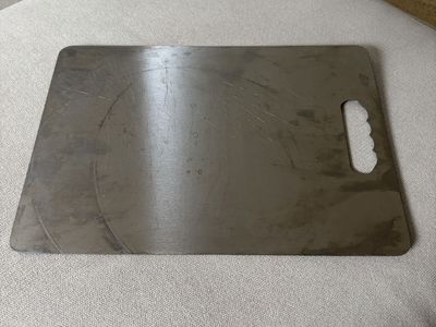 Stainless Steel Cutting Board with Handle - Used