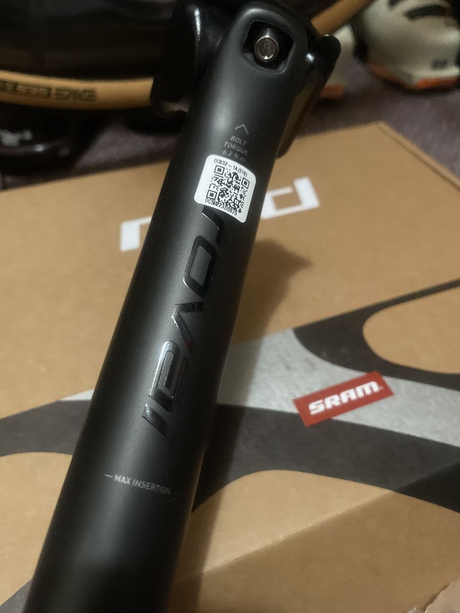 Roval Control SL 30.9mm seatpost