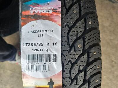4 NOKIAN HAKKAPELIITTA LT3 STUDDED BSW LT 235 85 16 120/116Q 10PLY WINTER TIRE TS32392