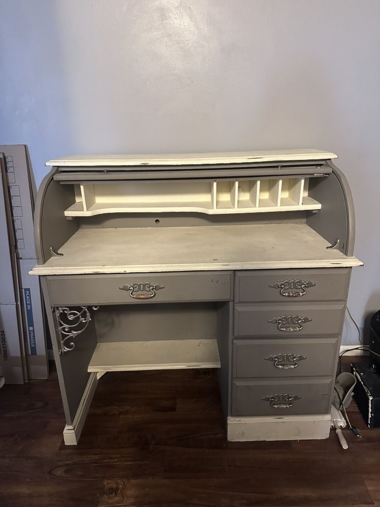 Roll Top Secretary Desk