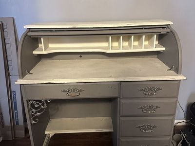 Roll Top Secretary Desk
