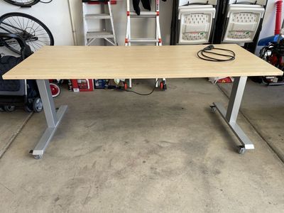 Electric standing desk
