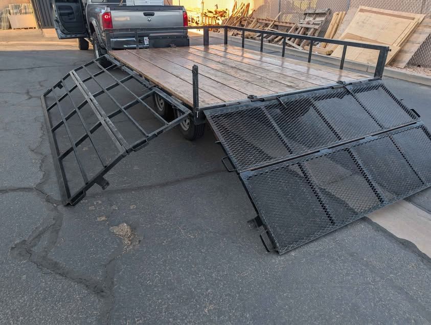 2007 Paiute Pathfinder Tandem Axle Utility Trailer (12' x 8')