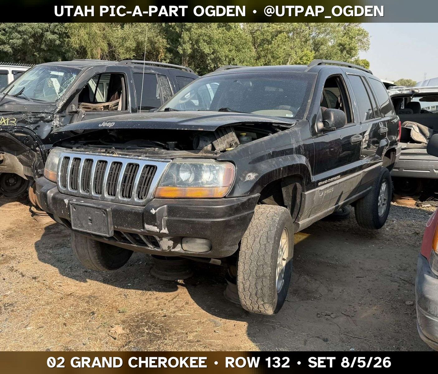 Just In! 2002 Jeep Grand Cherokee WJ Parts - UTPAP Ogden