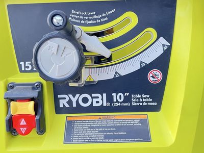 Used Ryobi table saw