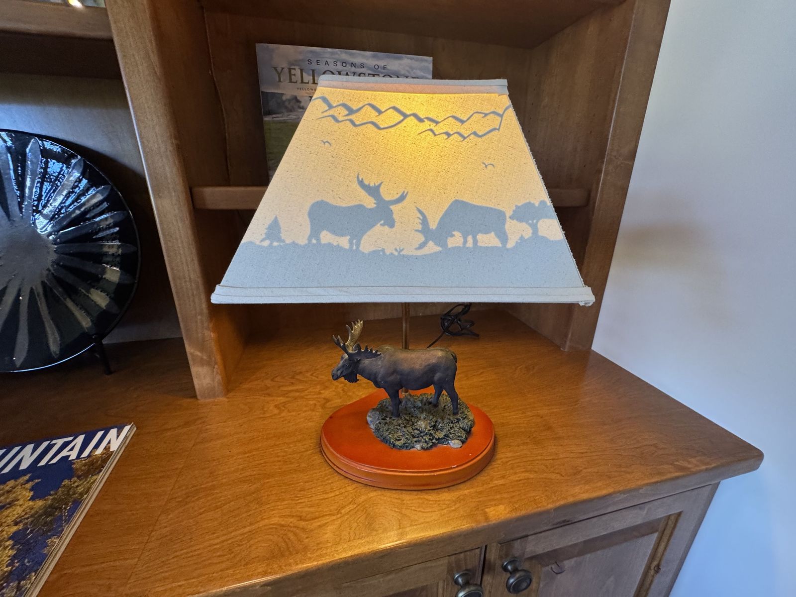 Decorative Moose Lamp