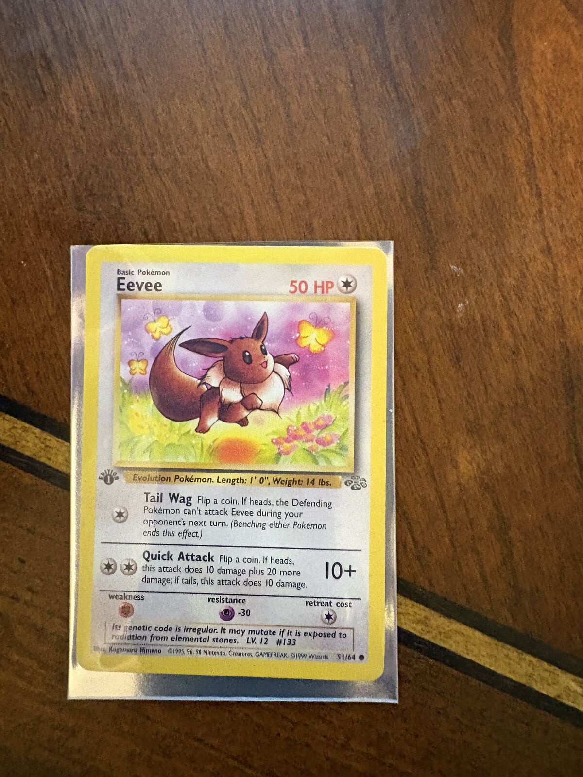 Eevee Pokémon card