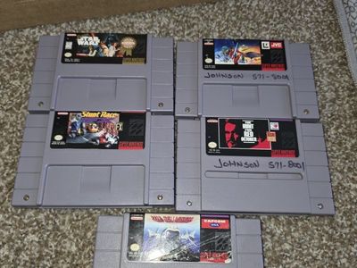 Snes Games ( prices in description)