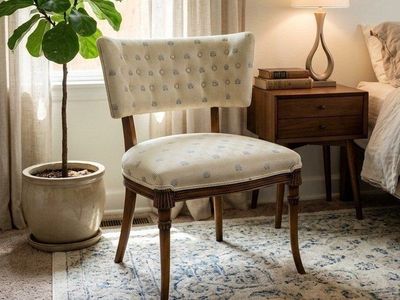Directoire-style Neoclassical Side Chair | Maison Jansen | Billy Haines | Vintage | Antique