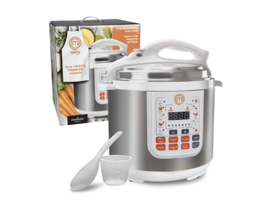 NEW MasterChef 13-in-1 Pressure Cooker 6 QT Electric MultiPot Programmable High and Low Pressure