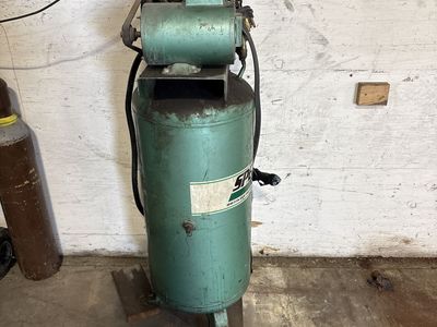 Dayton Electric Air Compressor - Large Industrial Tank