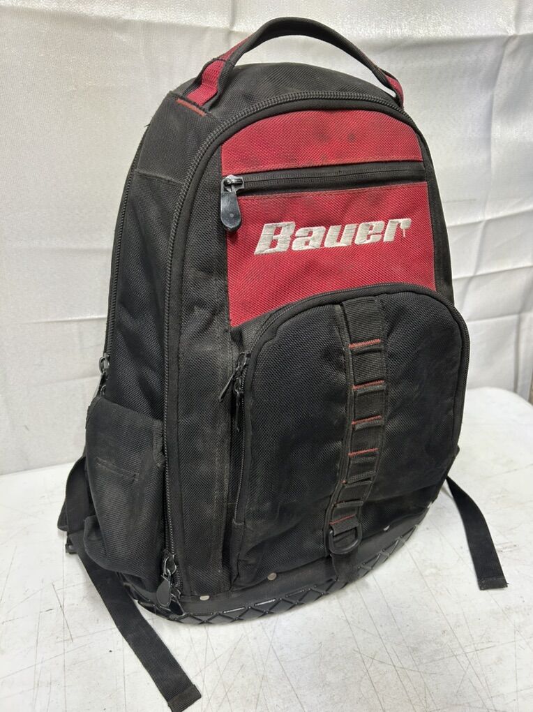 BAUER Heavy Duty Jobsite Backpack Rubber Base