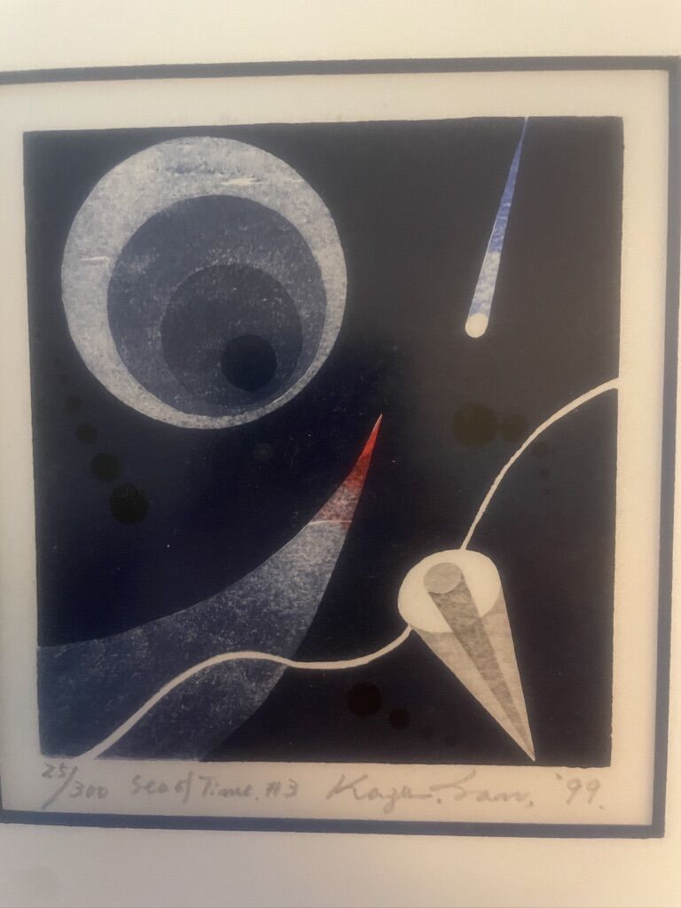 Famous Lithograph Call Sea Of Time