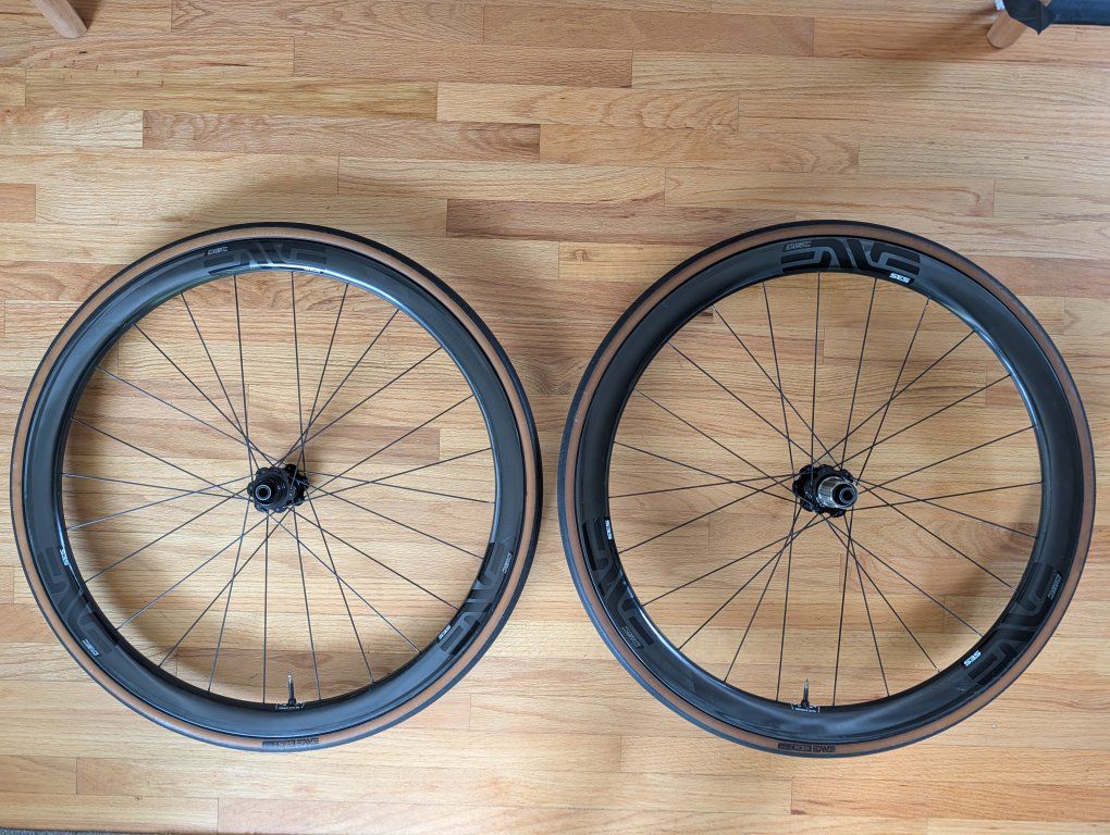 Enve SES 3.4 disc wheelset - HG, centerlock, tubeless