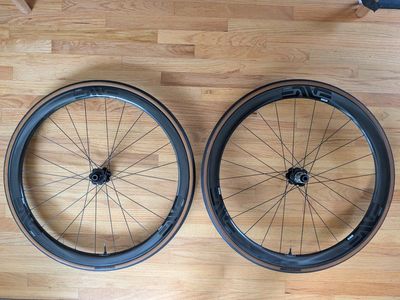 Enve SES 3.4 disc wheelset - HG, centerlock, tubeless