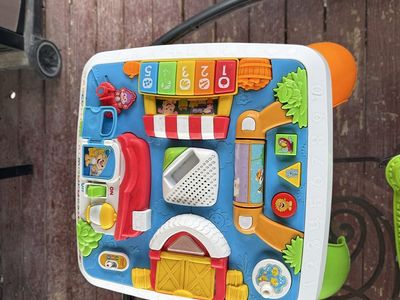 Fisher-Price Laugh & Learn Around the Town Learning Activity Table Interactive Toddler Toy
