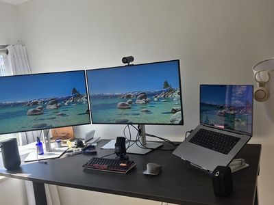 UPLIFT V2 Standing Desk (72" x 30") - Ash Gray Laminate
