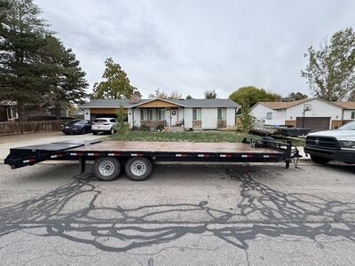 Flatbed Trailer With Winch For Rent