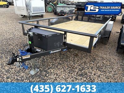 7x14 Diamond C GTU 235 Utility Trailer - 7K GVWR