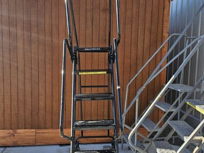 Ballymore Rolling Industrial Ladder/Platform with Casters - Various Sizes, Used