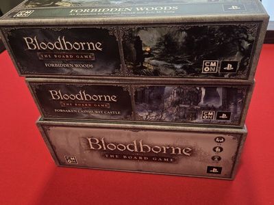Bloodborne Board Game with Expansions