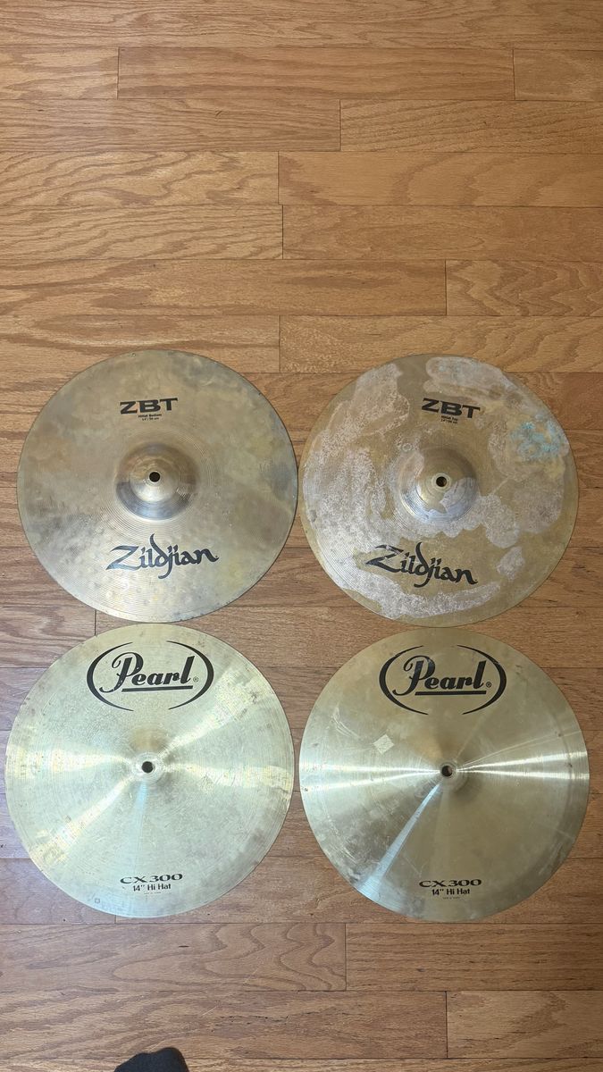 Zildjian And Pearl - Hi-Hats