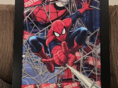 Spiderman Hologram 3D Art