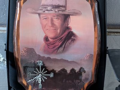 John Wayne clock