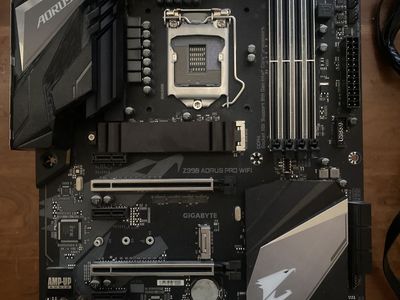 Aorus Pro Wifi Z390 Motherboard (1 RAM STICK INCL)
