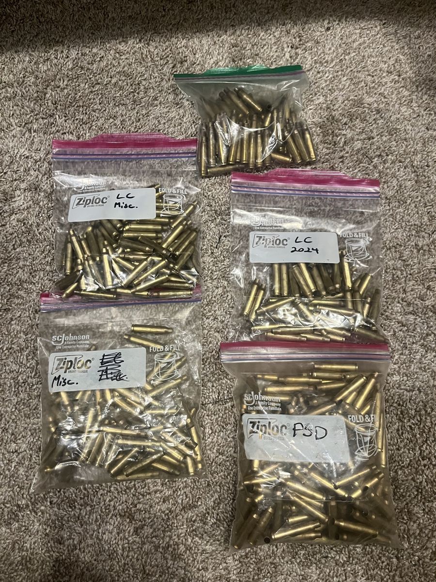 5.56/223 Once Fired Range Brass