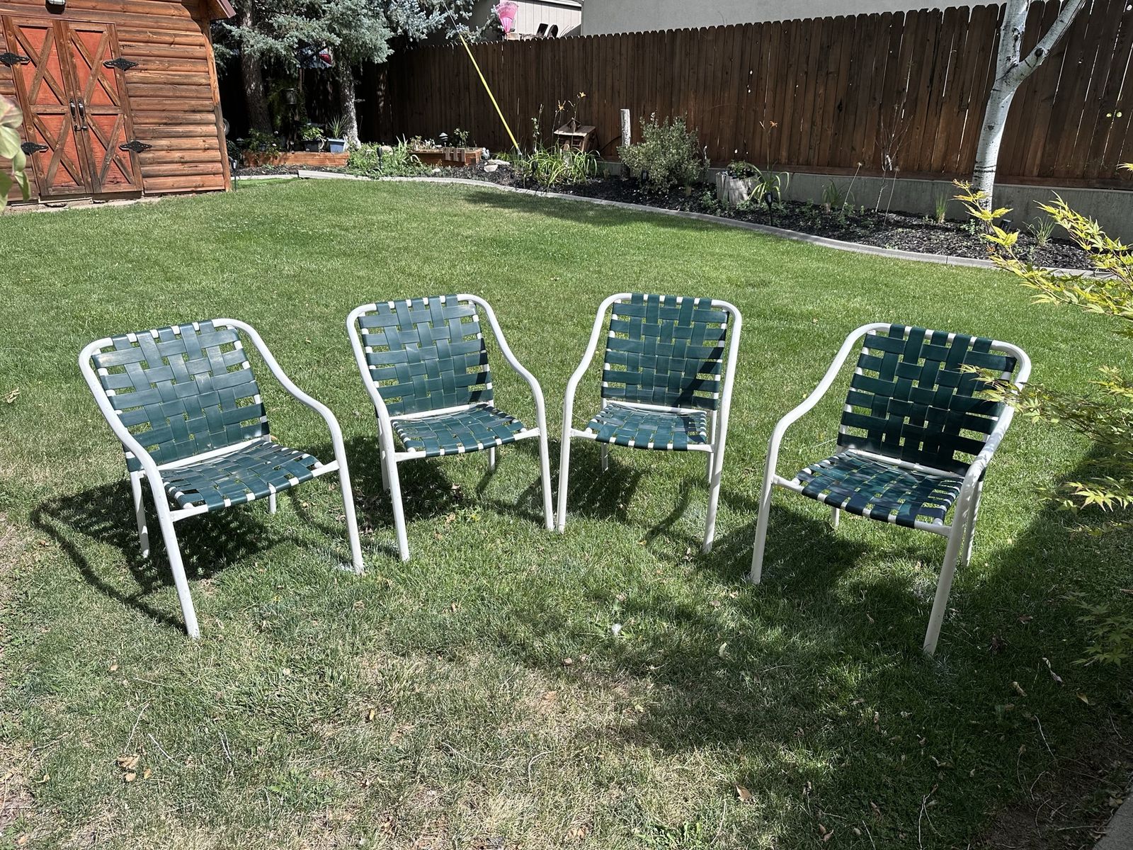 Patio chairs