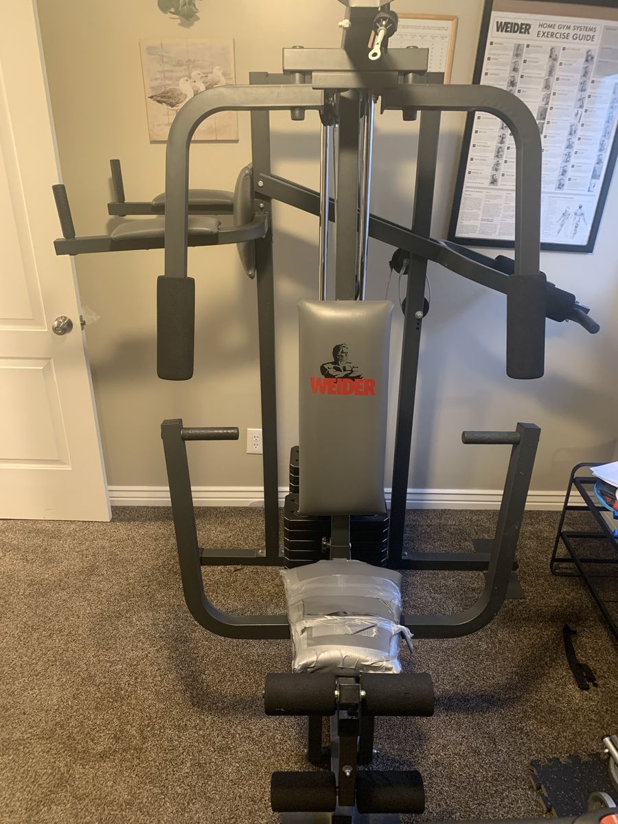 Weider Home Gym System - weight system
