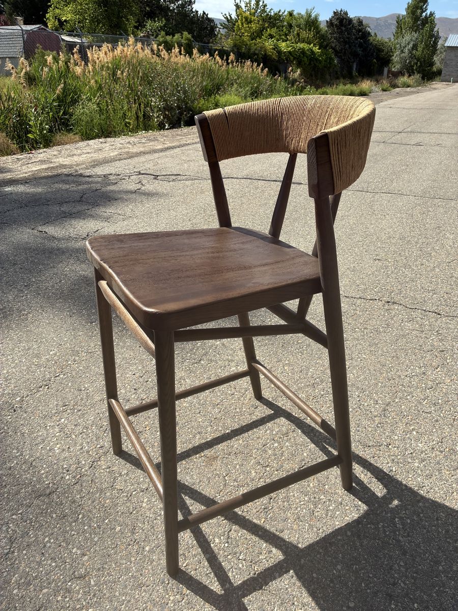 Four hands - Buxton Solid Wood Stool