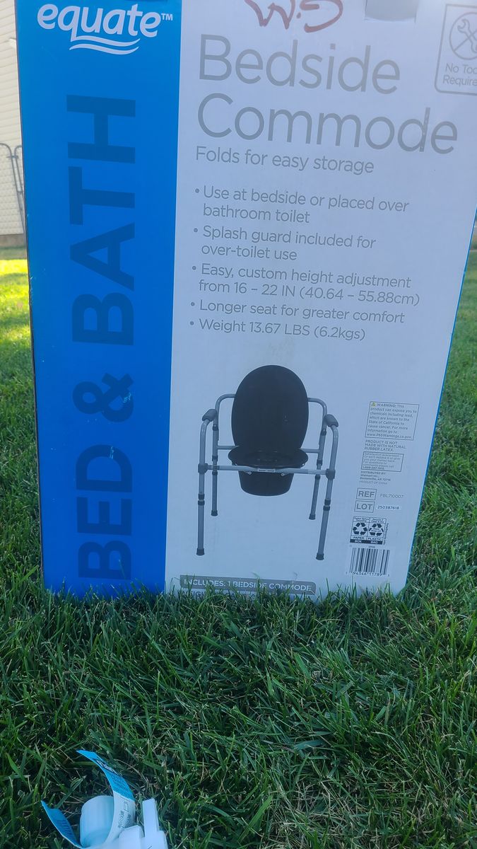 Equate Bedside Commode