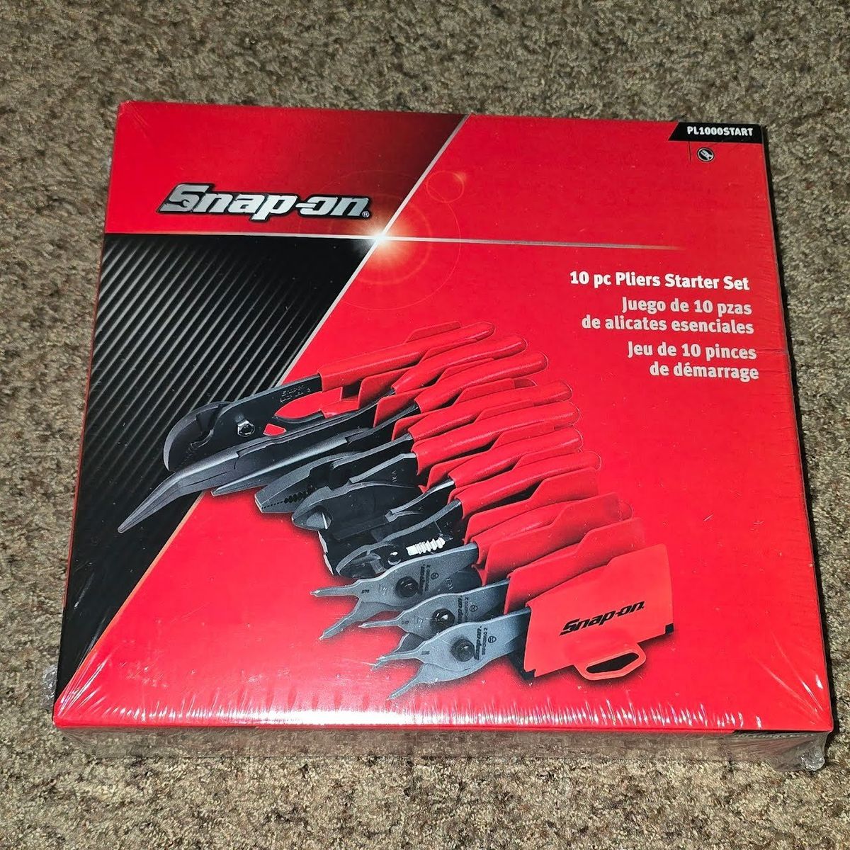 New Snap On 10 PC starter pliers set