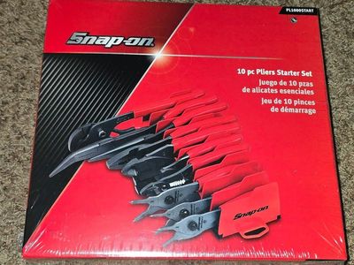 New Snap On 10 PC starter pliers set