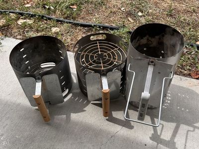 Charcoal starters all 3 for 10 dollars