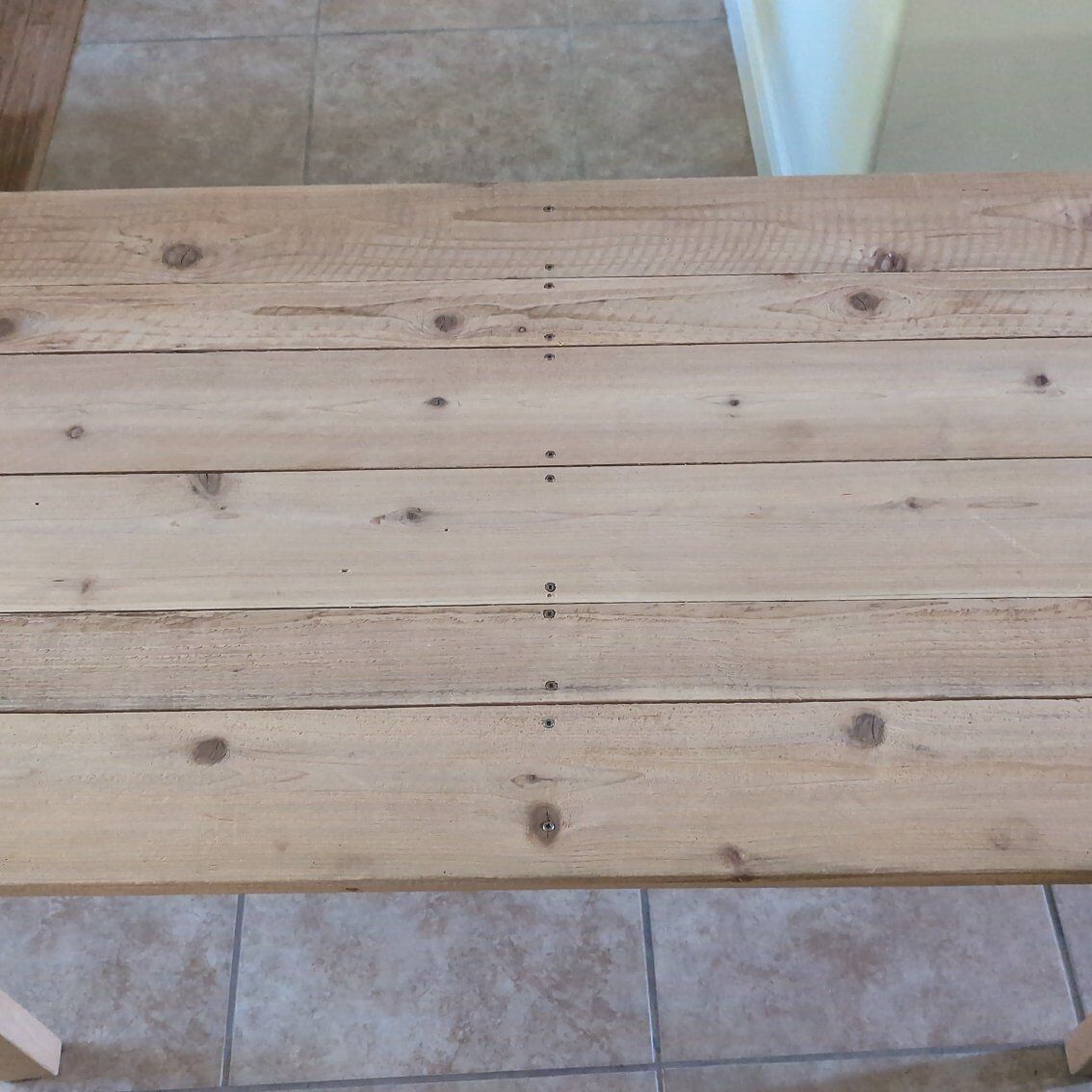 Lightweight wooden kids table