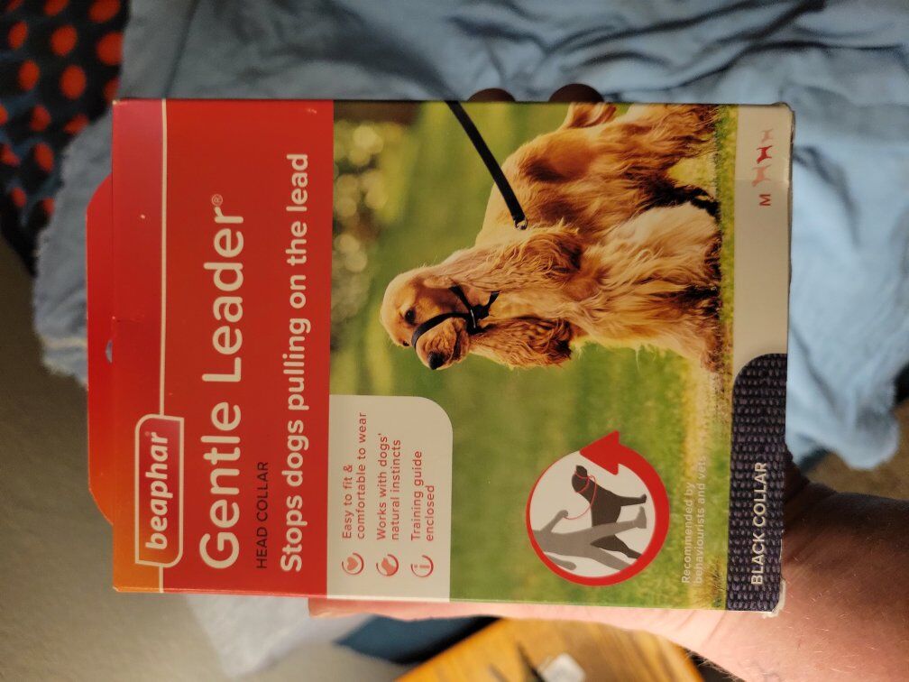 gentle lead for large dogs unopened