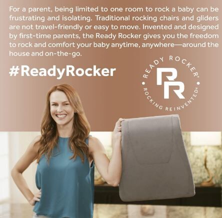 READY ROCKER converts any surface into a rocking chair | Portable Rocking Chair | Glider | a great Christmas Gift
