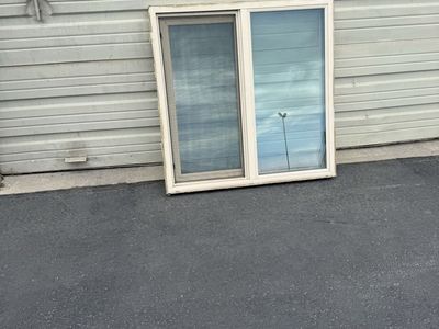 Used Horizontal Slider Window - Almond Frame