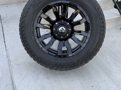 Dodge Ram 3500 Chevy GMC Rims and Tires 295/60R20 Open Range All Terrian