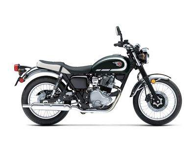 2026 Kawasaki W230 ABS Metallic Matte Dark Green -